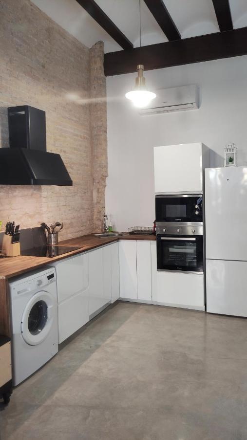 Florit Flats - Lovely Apartment With Private Terrace By El Cabanyal Valenza Esterno foto