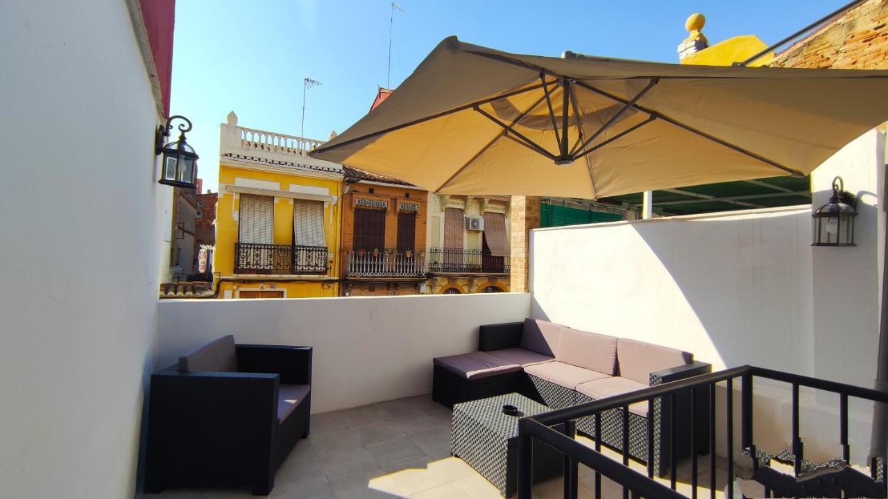 Florit Flats - Lovely Apartment With Private Terrace By El Cabanyal Valenza Esterno foto