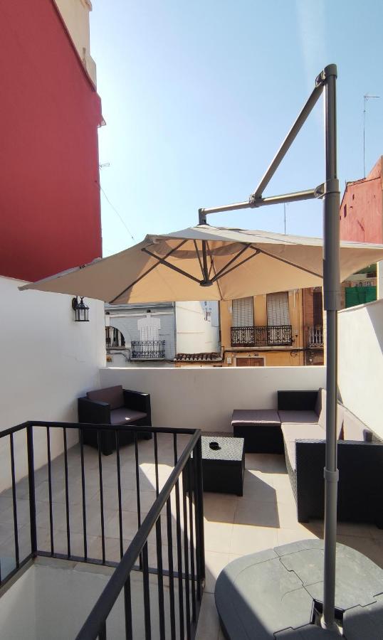 Florit Flats - Lovely Apartment With Private Terrace By El Cabanyal Valenza Esterno foto